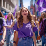 Historia y significado del color violeta en el movimiento feminista